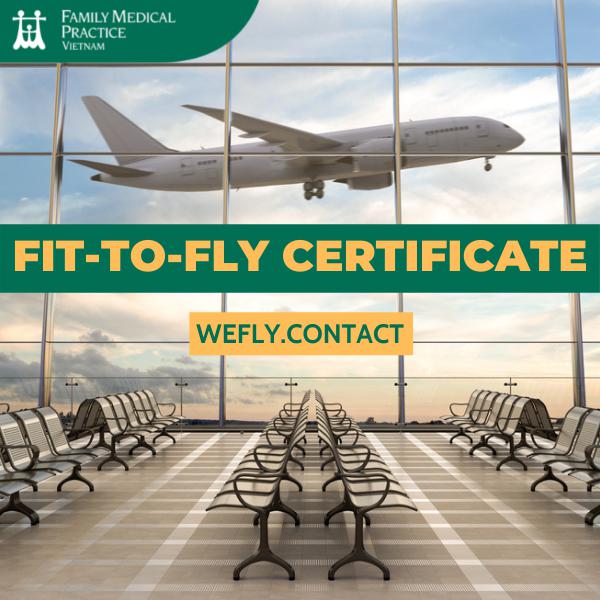 COVID19 Fit to Fly certificate Family Medical Practice